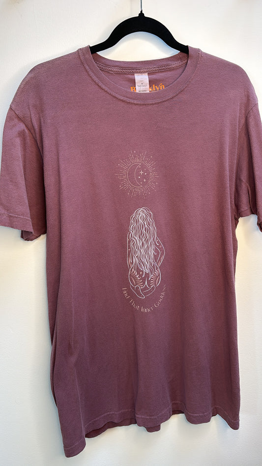 Find That Inner Goddess Tee. Medium