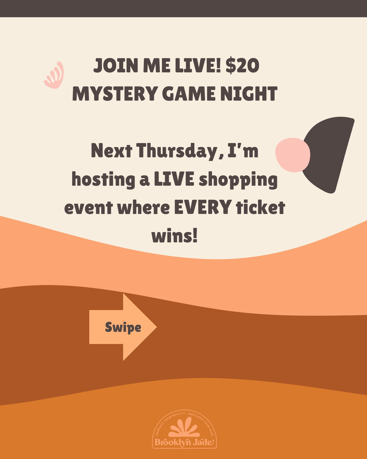 ✨ LIVE SHOPPING EVENT – MYSTERY NIGHT ✨ (live on Instagram) Feb 20 7:30-9:30