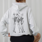 Classic Hoodie Dancing Skulls Med