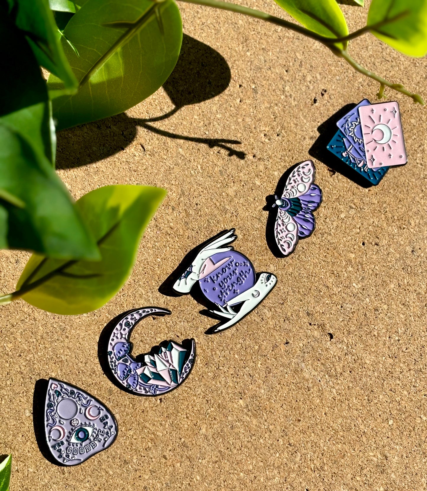 Celestial Collection Enamel Pins