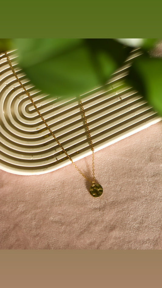 Golden Ripple Necklace