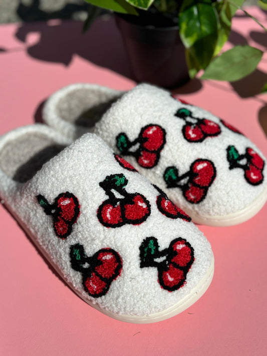 Cherry Slippers