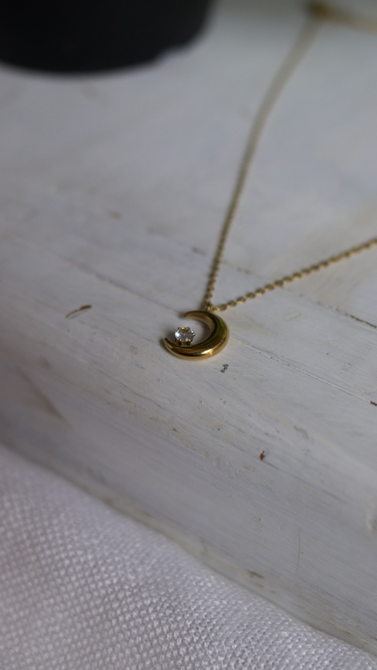 Crescent Moon Necklace